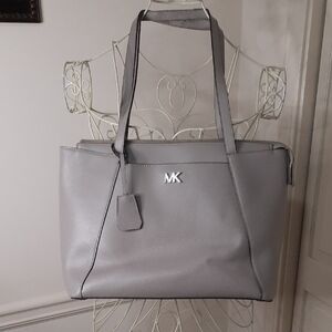 Michael Kors Silver Tote Bag